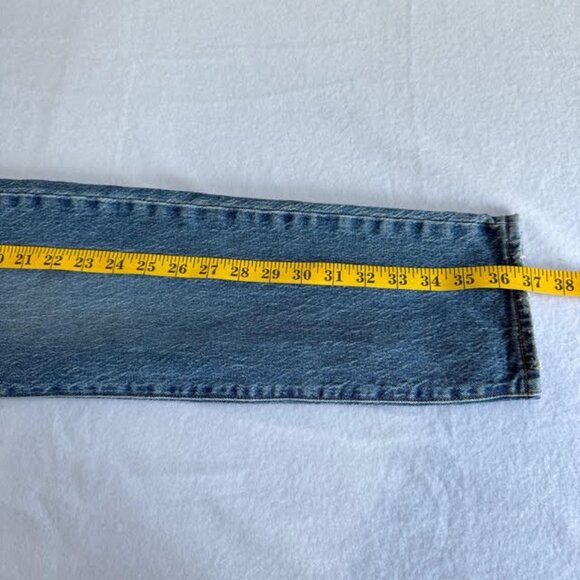 LEVI'S Wedgie Icon Fit Straight Leg Button Fly Jeans - Picture 14 of 15